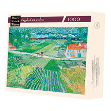 Paisaje de Auvers Van Gogh A1118-1000 Puzzle Michèle Wilson 1