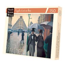 Calle de París, día lluvioso de Caillebotte A134-150 Puzzle Michèle Wilson 1