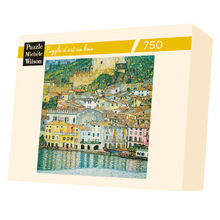 El lago de Garda de Klimt A197-750 Puzzle Michèle Wilson 1