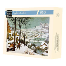 Cazadores en la nieve de Bruegel A248-650 Puzzle Michèle Wilson 1