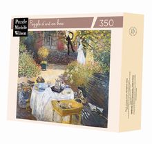 El almuerzo de Monet A643-350 Puzzle Michèle Wilson 1