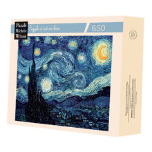 La noche estrellada de Van Gogh A848-650 Puzzle Michèle Wilson 1