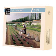 Los jardineros de Caillebotte A881-650 Puzzle Michèle Wilson 1