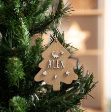 Árbol de Navidad de madera personalizable VI-AA10 Vintiun 1