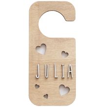Placa pomo puerta personalizada - Corazones VI-PL23 Vintiun 1