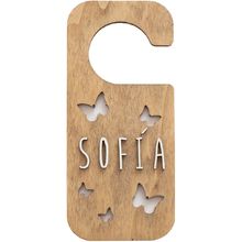 Placa pomo puerta personalizada - Mariposas VI-PL29 Vintiun 1