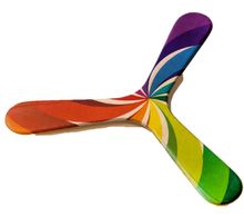 Boomerang niño Arco Iris W-ARC-EN-CIEL Wallaby Boomerangs 1