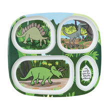 Plato bandeja con compartimentos de dinosaurios PJ-DI935L Petit Jour 1