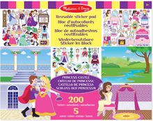 200 pegatinas reutilizables - Princesas MD-14306 Melissa & Doug 1