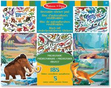 Pegatinas reutilizables - Animales prehistóricos MD-19341 Melissa & Doug 1