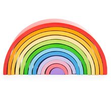 Juego Arco Iris grandes de madera BJ498 Bigjigs Toys 1