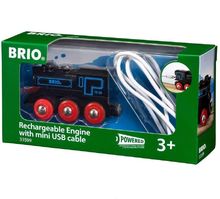 Locomotora recargable con minicable BR33599 Brio 1