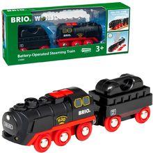Locomotora de vapor a batería BR33884 Brio 1