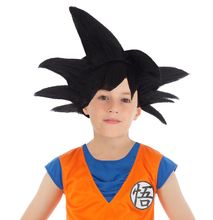 Peluca negra de Goku Saiyan para niño CHAKS-C4418 Chaks 1