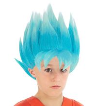 Peluca azul de Goku Super Saiyan para niño CHAKS-C4482 Chaks 1