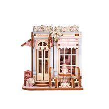 Mini Book Nook Café Macarrón CT107 Cartartem 1