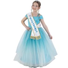 Vestido azul de Miss Francia 116 cm CHAKS-C4723116 Chaks 1