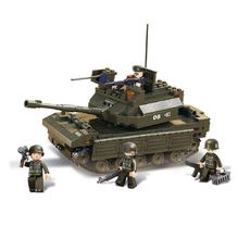 Army - Tanque militar 312 piezas SL-M38-B6500 Sluban 1