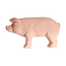Figura cerda en madera WU-40604 Wudimals 1