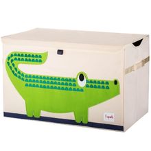 Caja de juguetes de cocodrilo EFK107-001-004 3 Sprouts 1