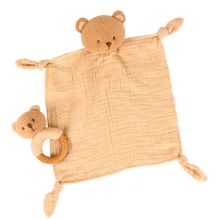Set de regalo doudou y sonajero Oso EG120818 Egmont Toys 1