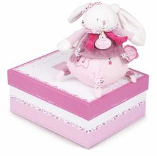 Caja de música del conejo Cherry DC2704 Doudou et Compagnie 1