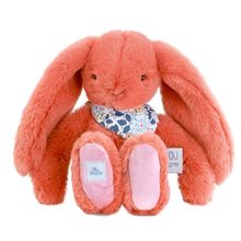 Peluche Conejo Fleurette terracotta 25 cm DC4298 Doudou et Compagnie 1