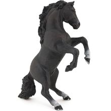 Figura del caballo rampante negro PA51522-2923 Papo 1