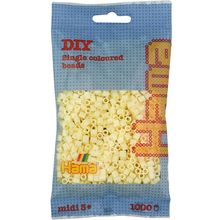 Bolsa de 1000 cuentas de plástico Midi crema HAMA-207-02 Hama 1