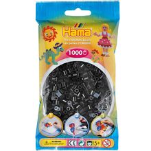 Bolsa de 1000 cuentas de plástico Midi negro HAMA-207-18 Hama 1
