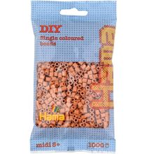 Bolsa de 1000 cuentas de plástico Midi marrón claro HAMA-207-21 Hama 1
