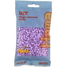 Bolsa de 1000 cuentas de plástico Midi lila HAMA-207-96 Hama 1