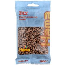 Bolsa de 1000 cuentas de plástico Midi Café helado HAMA-207-76 Hama 1