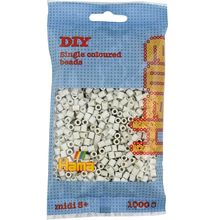 Bolsa de 1000 cuentas de plástico Midi piedra caliza blanca HAMA-207-77 Hama 1