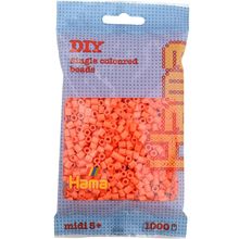 Bolsa de 1000 cuentas de plástico Midi Albaricoque HAMA-207-79 Hama 1