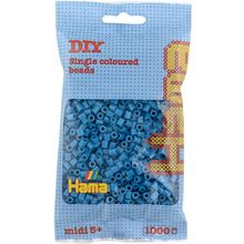 Bolsa de 1000 cuentas de plástico Midi aceite azul HAMA-207-83 Hama 1