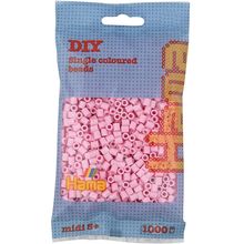 Bolsa de 1000 cuentas de plástico Midi Rosa suave HAMA-207-95 Hama 1