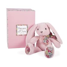 Peluche conejo rosa claro 25 cm HO3121 Histoire d'Ours 1