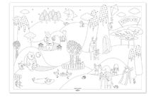 Póster para colorear Wonderful World XL LTPOS-GMG01 Label'Tour Créations 1