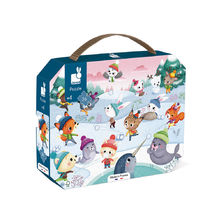 Puzzle Lucha de bolas de nieve 36 piezas J02647 Janod 1