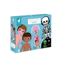 Puzzle educativo El cuerpo humano J02681 Janod 1