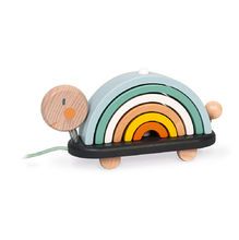 Tortuga de madera arco iris Sweet Cocoon J04405 Janod 1