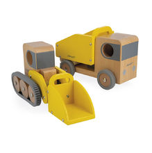 Camión volquete y Excavadora Bolid J04634 Janod 1
