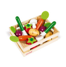 Caja de 12 verduras de madera JA05611-3366 Janod 1