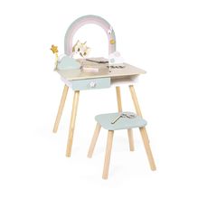 Tocador de madera y accesorios Unicornio J06464 Janod 1