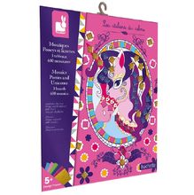 Mosaicos Ponis y Unicornios J07957 Janod 1
