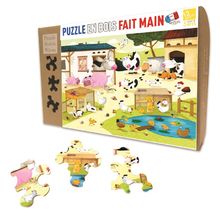 La granja de Olivier Huette K115-12 Puzzle Michèle Wilson 1