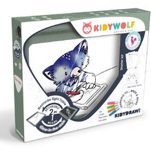 Kidydraw-Pro Tableta de dibujo luminosa 2 in 1 KW-KIDYDRAW-PRO Kidywolf 1