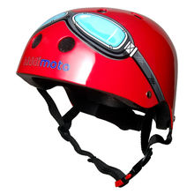 Casco Rojo Goggle SMALL KMH006S Kiddimoto 1