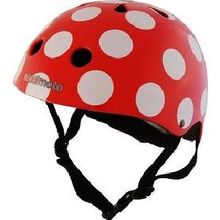 Casque Red Dotty SMALL KMH009S Kiddimoto 1